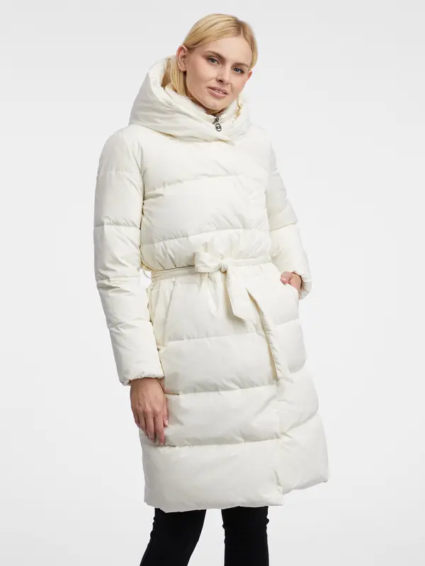 Orsay Orsay Cream Women's Down Coat - Women's
