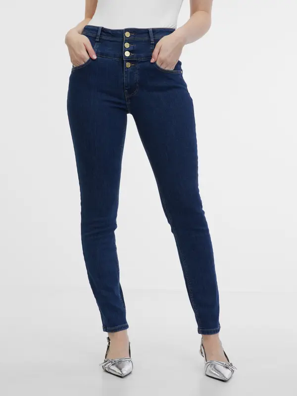 Orsay Orsay Dark blue women's skinny fit jeans - Women's