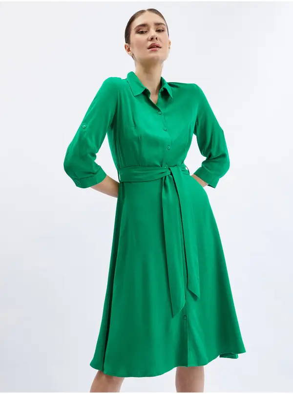 Orsay Orsay Green Women's Shirt Dress - Women's