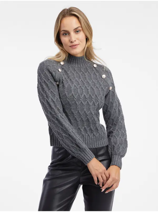 Orsay Orsay Grey Women's Sweater - Women's