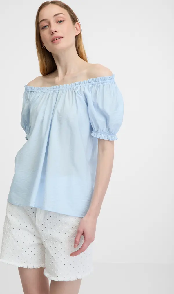 Orsay Orsay Light Blue Women's Blouse - Women's