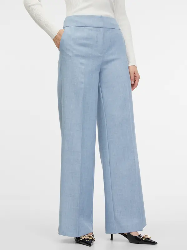 Orsay Orsay Light Blue Women's Wide Pants - Women's