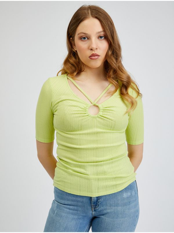 Orsay Orsay Light Green Womens T-Shirt - Women