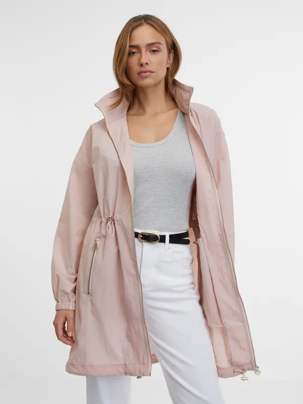 Orsay Orsay Light Pink Women's Parka - Women's