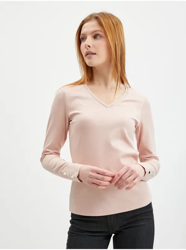 Orsay Orsay Light Pink Women's T-Shirt - Women's