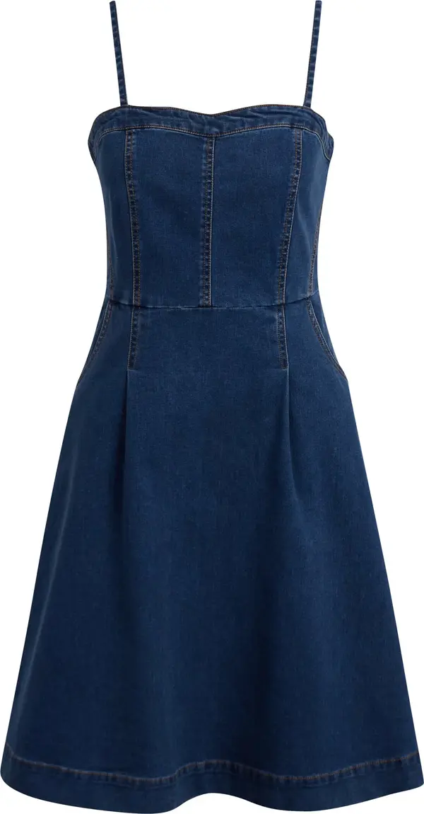 Orsay Orsay Navy Blue Women's Denim Dress - Women's