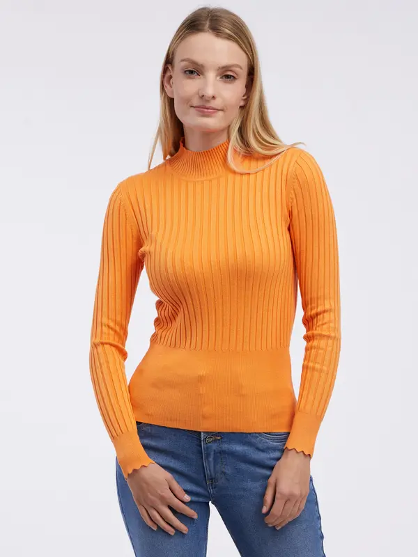 Orsay Orsay Orange ženski rebrasti džemper - Žene