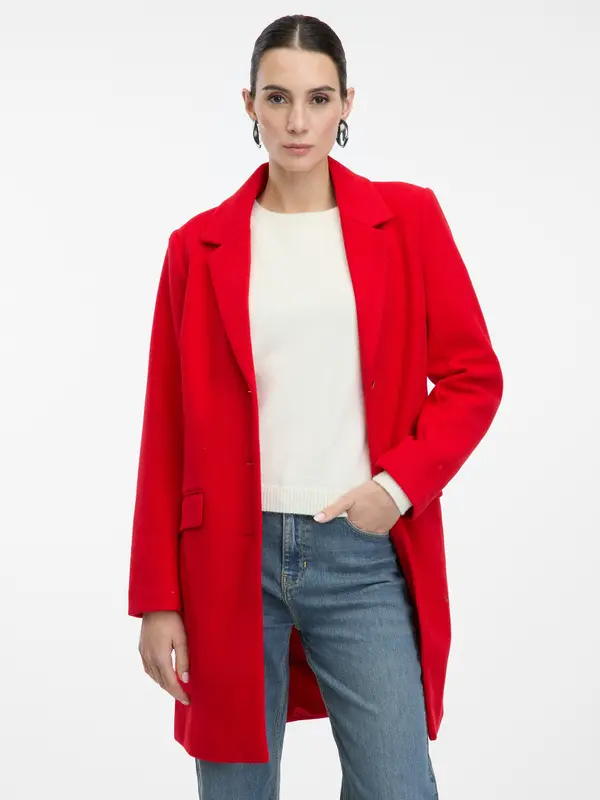 Orsay Orsay Red Ladies kaput - Žene