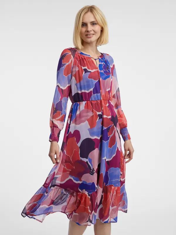 Orsay Orsay Red Women's Floral Dress - Women's