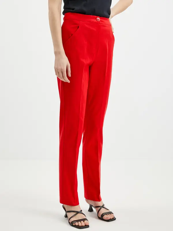 Orsay Orsay Red Women's Trousers - Ladies
