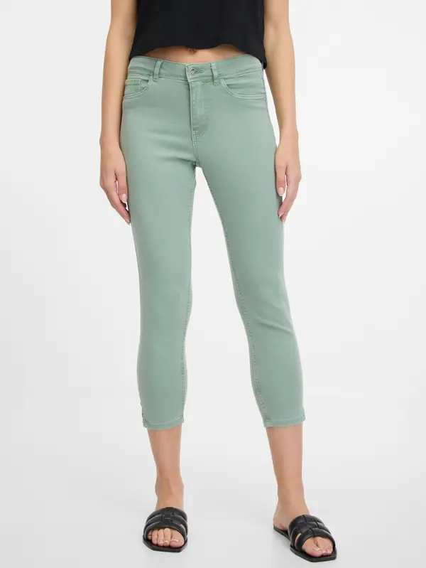 Orsay Orsay Svijetlozelene žene Skinny Fit Traperice - Žene