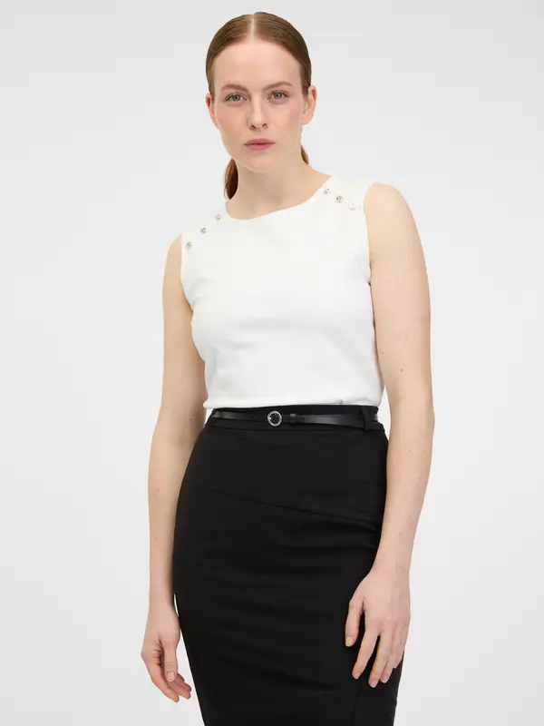 Orsay Orsay White Women's T-Shirt - Women's