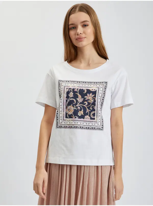 Orsay Orsay White Women's T-Shirt - Women's