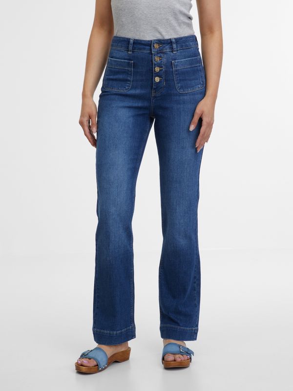 Orsay Orsay Women's Bootcut Jeans Dark Blue - Women's