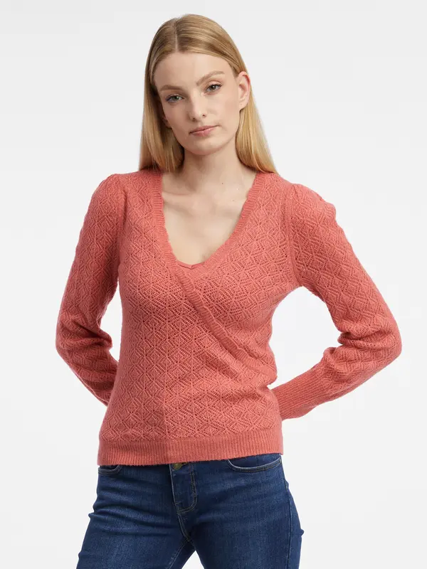Orsay Orsay Women's Brick Wool Sweater - Women's