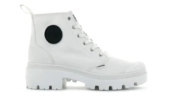 Palladium Palladium Pallabase Twill bijele gležnjače