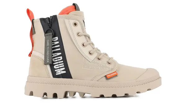 Palladium Palladium Pampa HI Dare Zip cipele smeđe boje