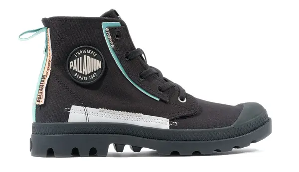 Palladium Palladium Pampa tenisice za podlogu crne boje