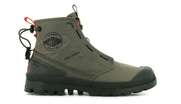 Palladium Palladium Pampa Travel Lite tenisice tamnozelene boje