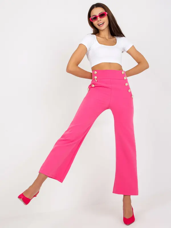 Italy Moda Pants-DHJ-SP-16008.01X-dark pink