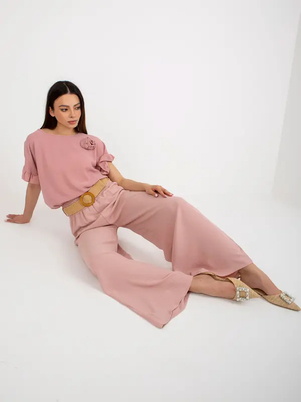 Italy Moda Pants-DHJ-SP-8387.57-Light Pink