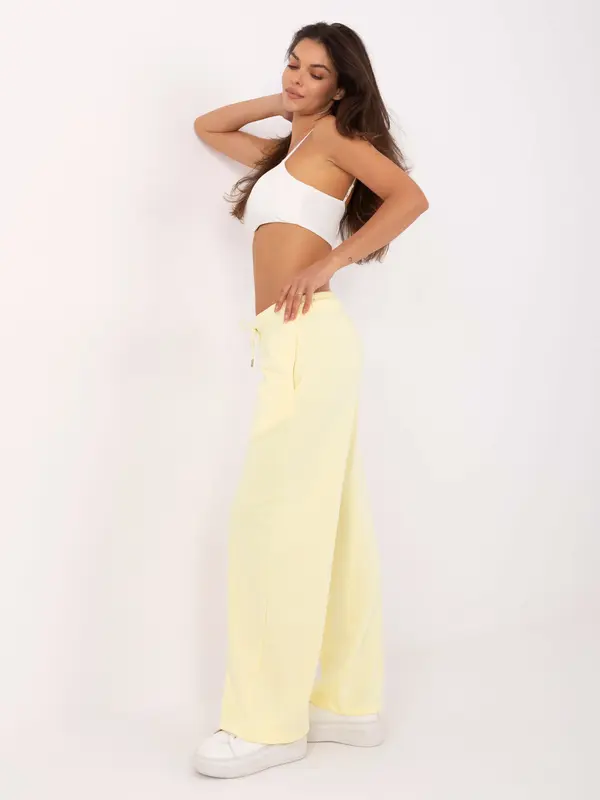 RELEVANCE Pants-RV-DR-A590.08-Light Yellow