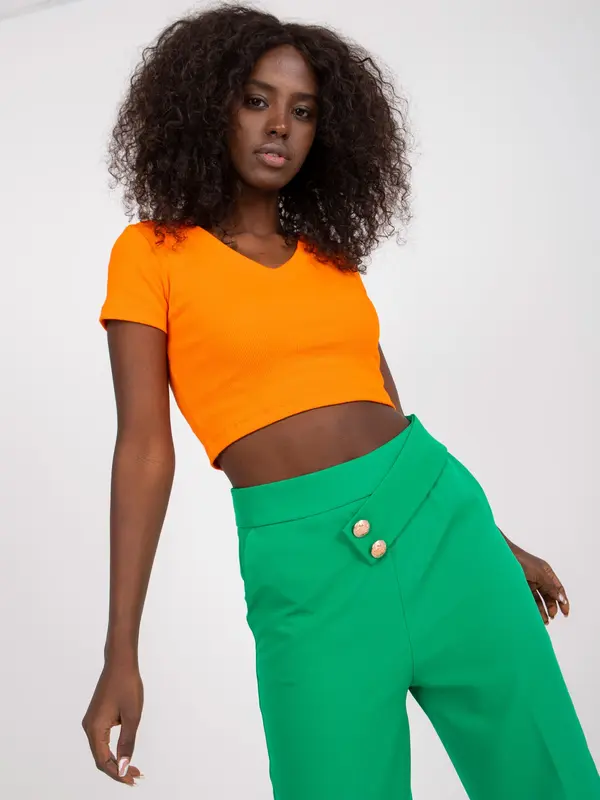 RUE PARIS Pants-TO-SP-18150.02-green