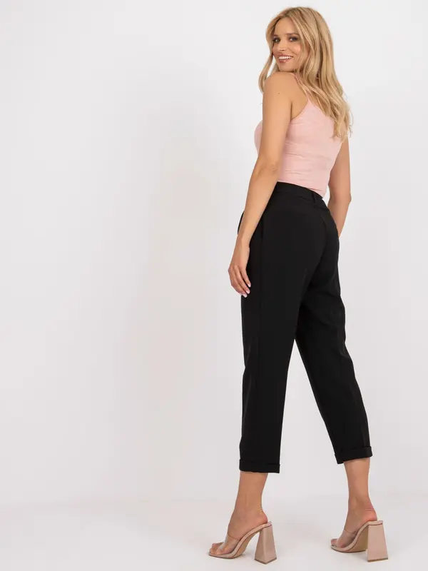 RUE PARIS Pants-TO-SP-18153.65-black