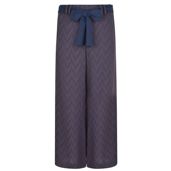 Patrizia Pepe PATRIZIA PEPE Loose Fit hlače s printom visokog struka