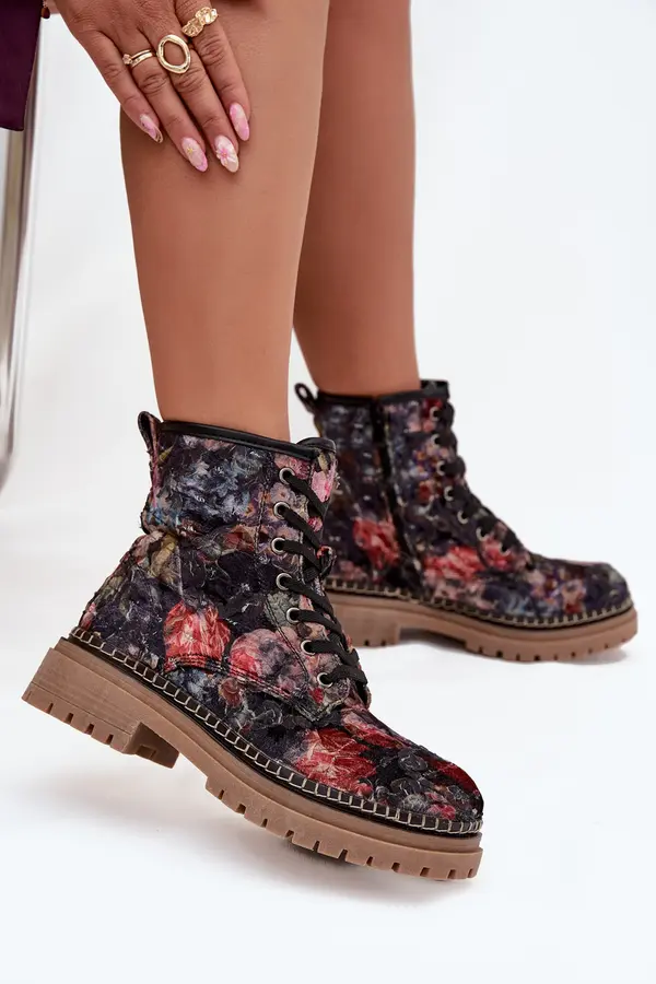 ARTIKER Patterned Women's Insulated Boots Artiker
