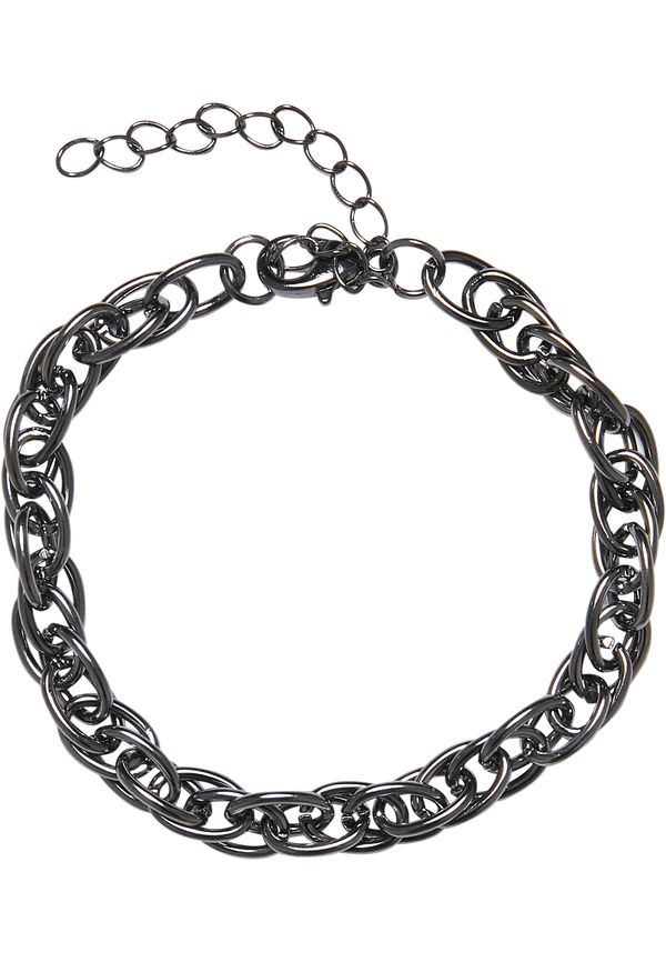 Urban Classics Accessoires Perihelion Intertwine Bracelet Gunmetal
