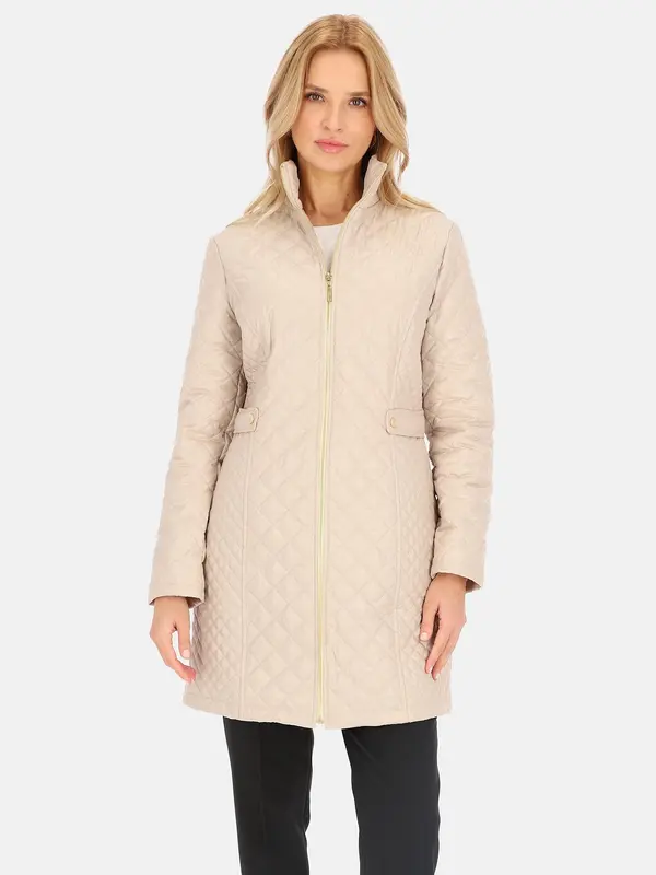 PERSO PERSO Woman's Elegant quilted spring summer women's coat
