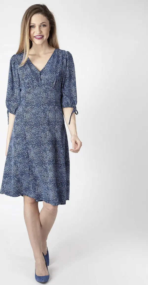 PERSO PERSO Woman's Light women's dress with puff sleeves