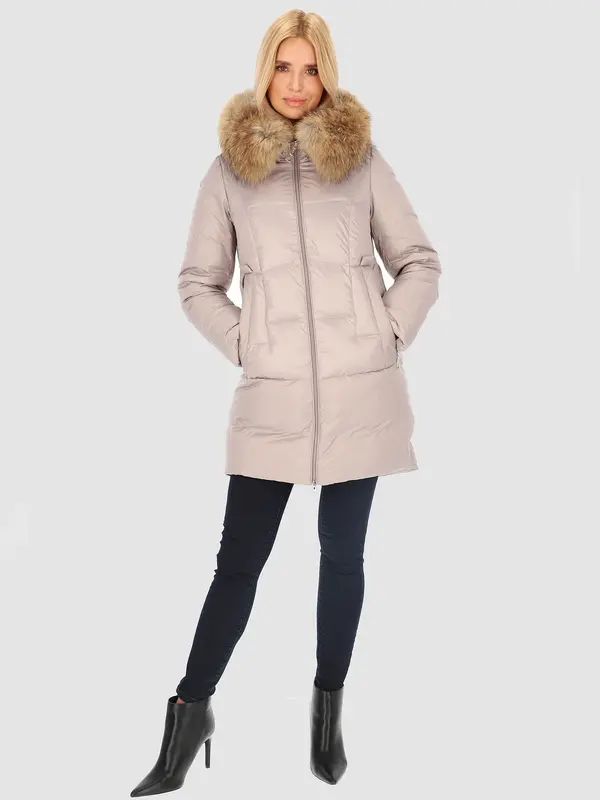 PERSO PERSO Woman's Women's quilted down jacket, mid-thigh length