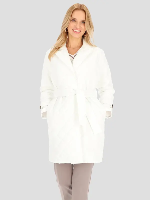 PERSO PERSO Woman's Women's spring and summer coat, knee-length