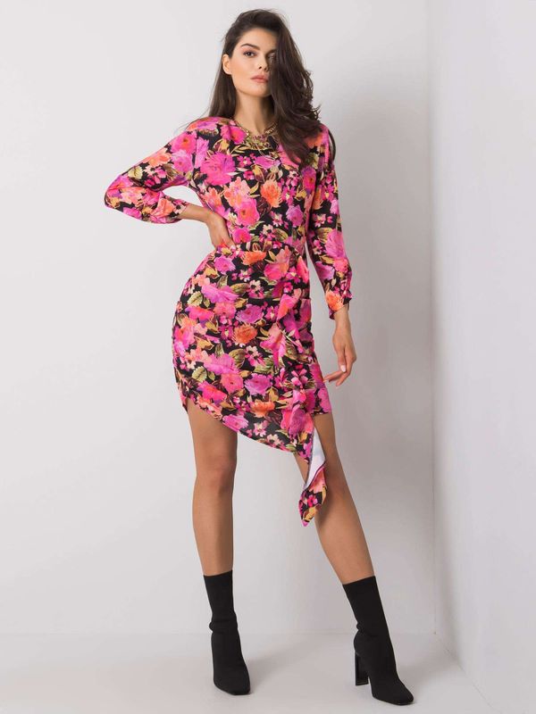 Fashionhunters Pescara RUE PARIS ružičasta koktel haljina