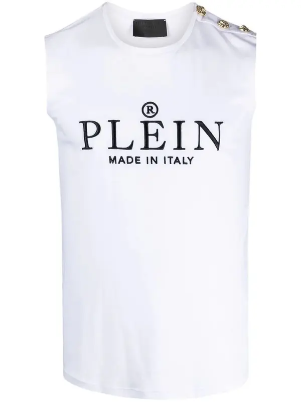 Philipp Plein Philipp Plein bijeli top bez rukava