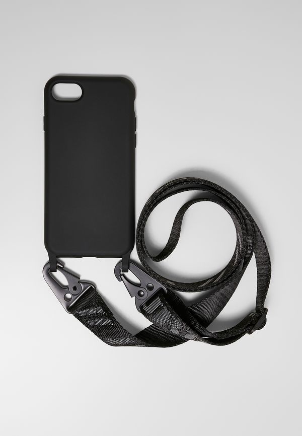 Urban Classics Phone Case with Logo Strap I Phone 6/7/8 Black