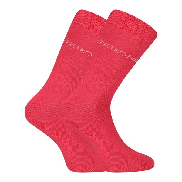 Pietro Filipi Pietro Filipi High Bamboo Socks Red