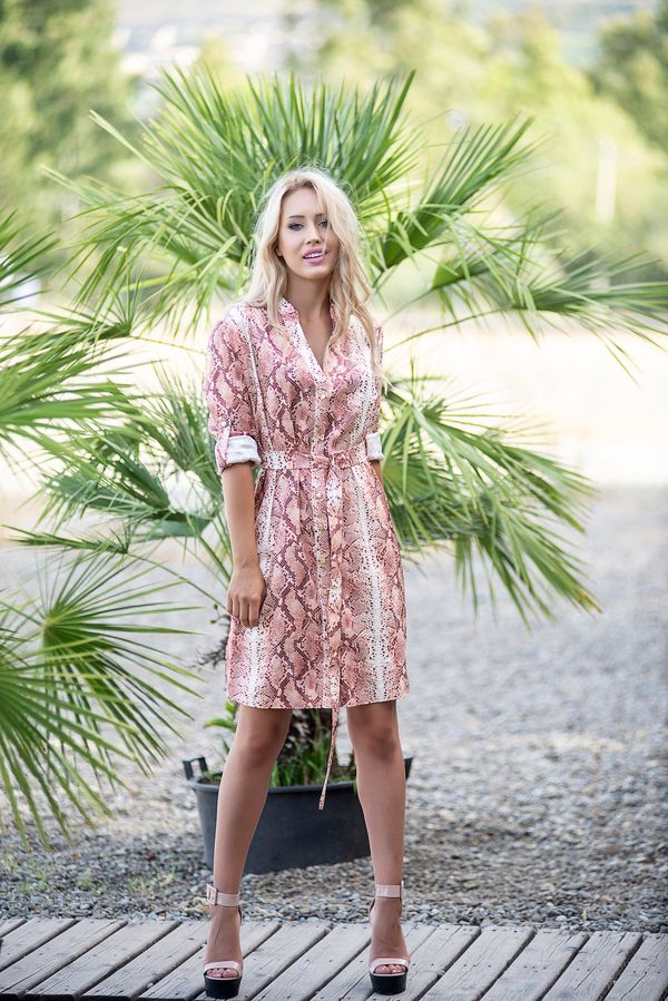 Piju Piju Ženska košulja haljina Adel Snake