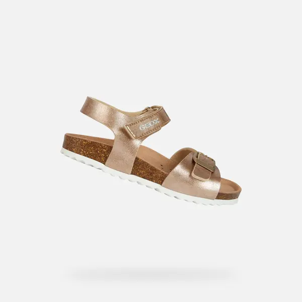 GEOX Pink Girls' Sandals Geox Adriel - Girls