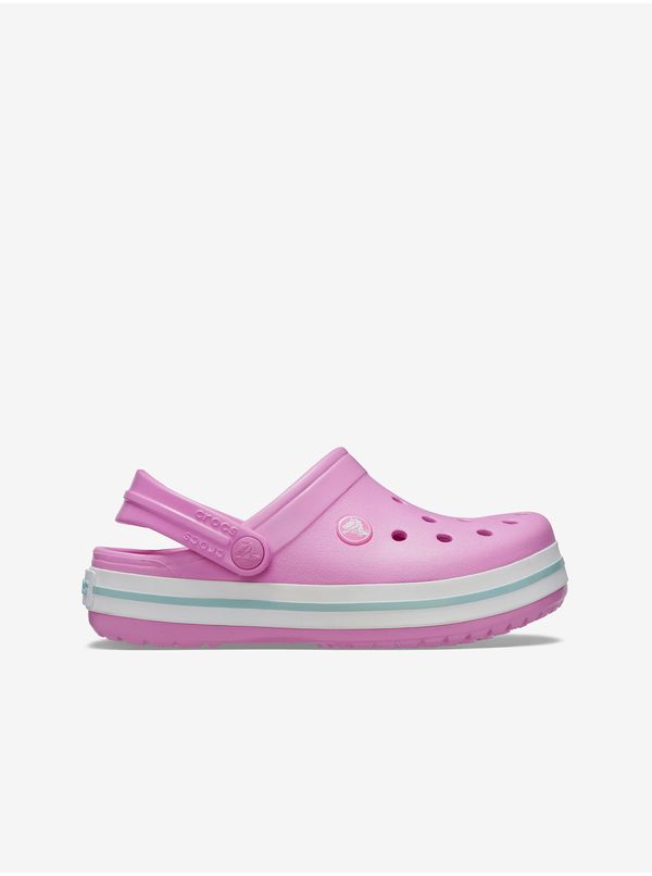 Crocs Pink Girls' Slippers Crocs - Girls