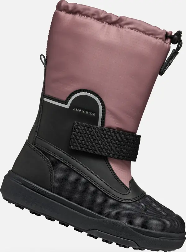 GEOX Pink Girls Winter Boots Geox Bunshee Pg B - Girls