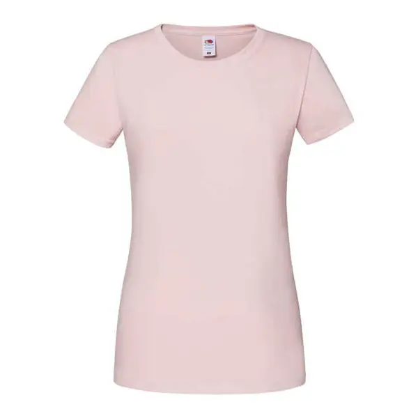 Fruit of the Loom Pink Iconic 195 Ringspun Premium Premium Fruit of the Loom