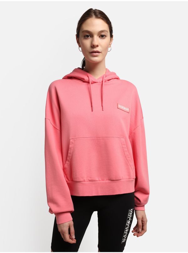 Napapijri Pink Womens Hoodie NAPAPIJRI B-Morgex - Women