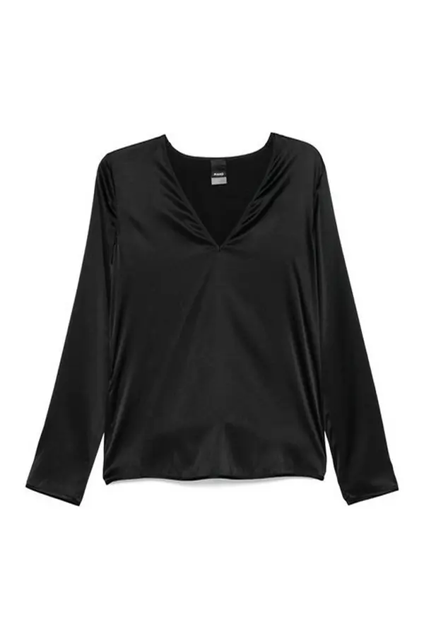 Pinko Pinko crna svilena bluza