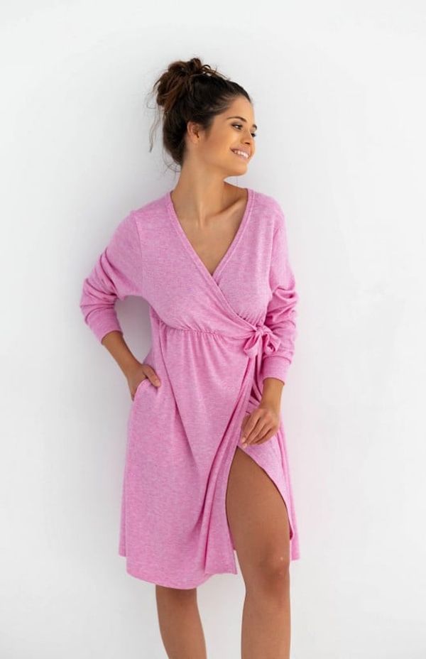 Sensis Pinky Pink Pink Bathrobe