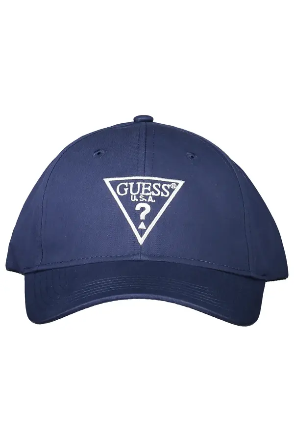 GUESS JEANS Plava kapa GUESS JEANS