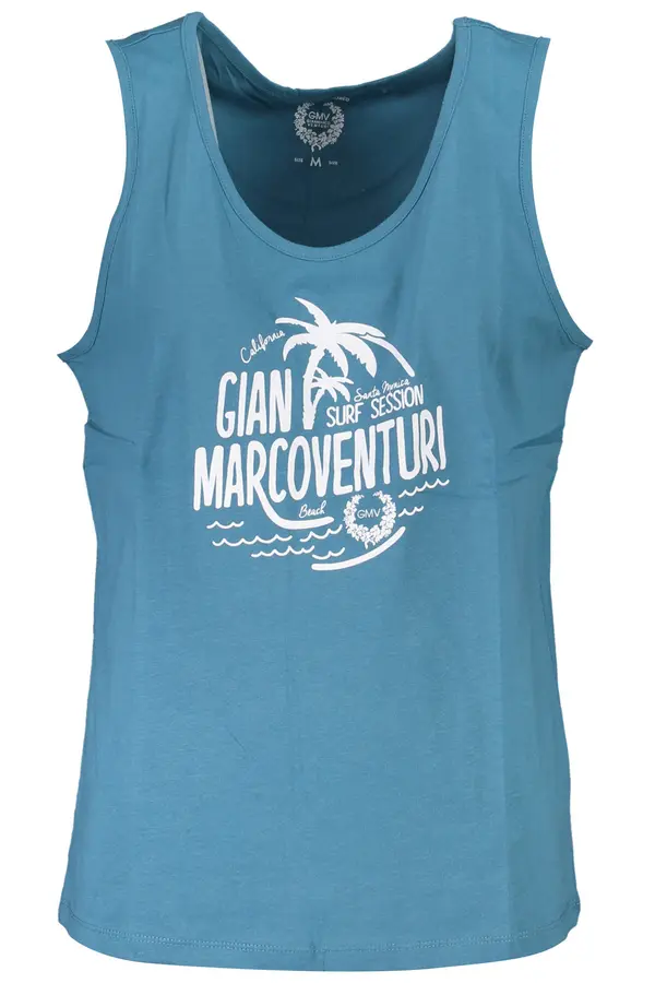 GIAN MARCO VENTURI Plava majica bez rukava Gian Marco Venturi