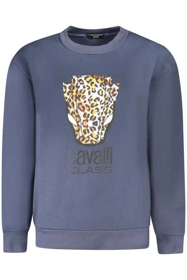 Cavalli Class Plava majica s kapuljačom Cavalli Class